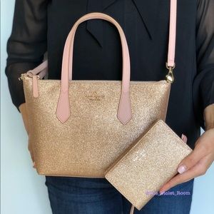 🎁Holiday Set🎁Kate Spade Sm Satchel & Md Wallet
